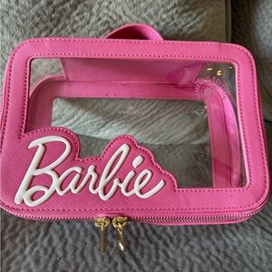 Barbie Pink Glossy Handbag with Gold Accents Impression Vanity